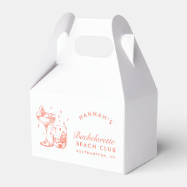 Junggeselinnen-Abschied Retro Cocktail Orange Brid Geschenkschachtel