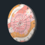 Junggeselinnen-Abschied-Retro-Rosa Betrunken in Li Dartscheibe<br><div class="desc">Junggeselinnen-Abschied-Retro-Rosa Betrunken in Liebe</div>
