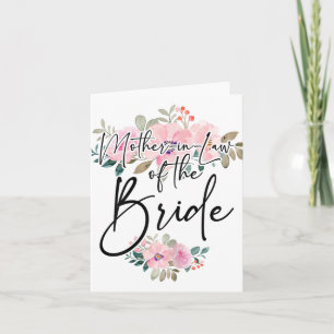 Junggeselinnen-Abschied Schwiegermutter The Bride Karte