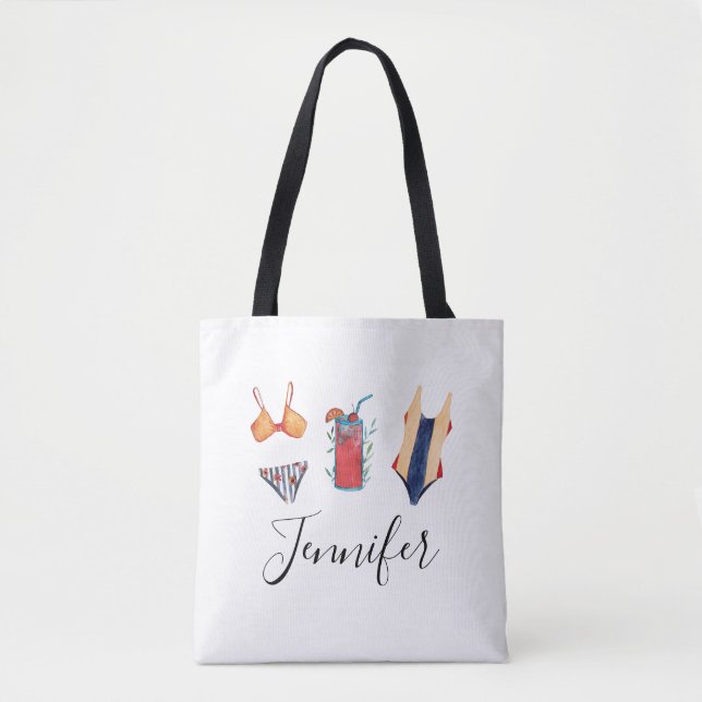Junggeselinnen-Abschied Tote Bag Tasche (Vorderseite)