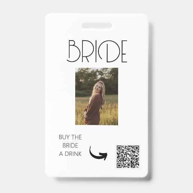 JUNGGESELINNEN-ABSCHIED, VENMO QR, KAUFEN SIE EIN  AUSWEIS (Front)