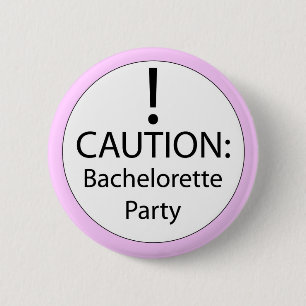 Junggeselinnen-Abschieds-Button Button