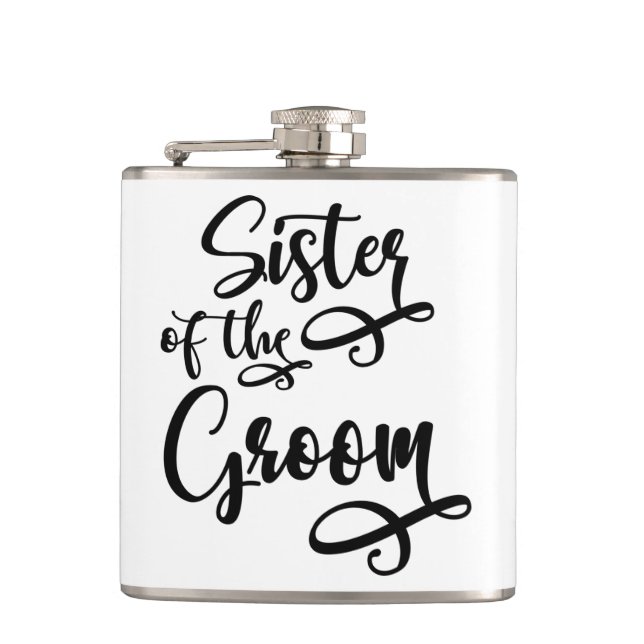 Junggeselle Flachmann (Vorderseite)