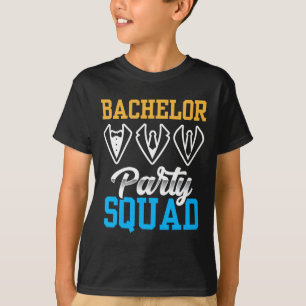 Junggesellen Party Squad Braut Team Bräutigam T-Shirt