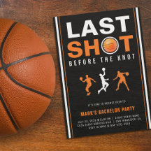 Junggesellenabschied Basketball Letzter Schuss Ora