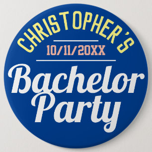 Junggesellenabschied-Button für Männer Button