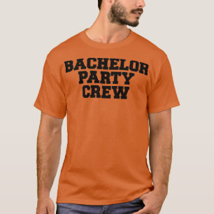 Junggesellenabschied Crew Art Hochzeit Braut Paare T-Shirt