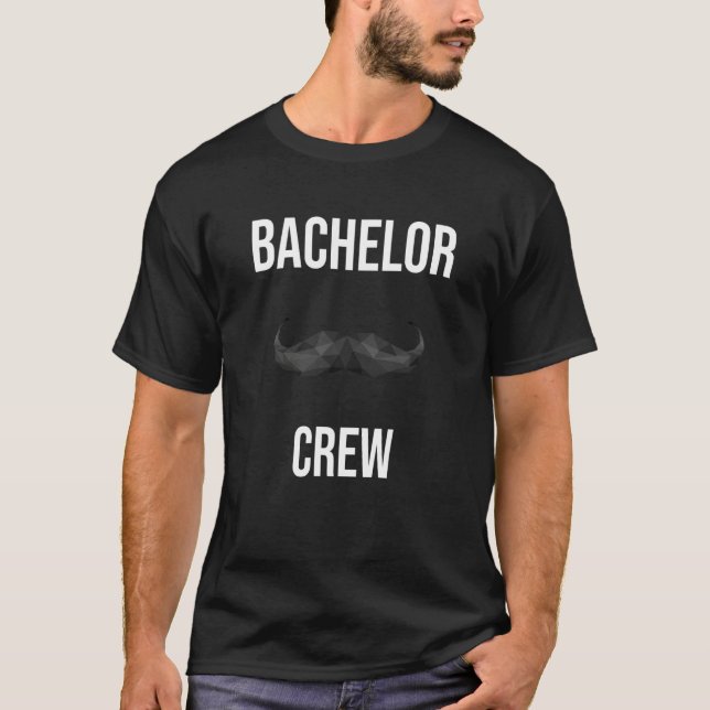 Junggesellenabschied Crew Bräutigam Braut Abend Ju T-Shirt (Vorderseite)