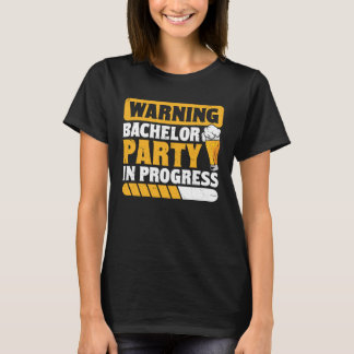 Junggesellenabschied Crew Bräutigam Hochzeit Bräut T-Shirt