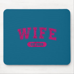 Junggesellenabschied Ehefrau und Ehemann seit 2026 Mousepad