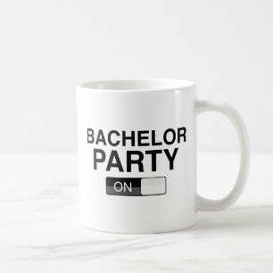 Junggesellenabschied Ein Kaffeetasse