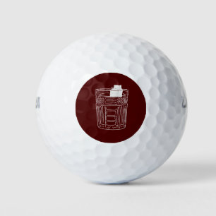 Junggesellenabschied Golfbälle