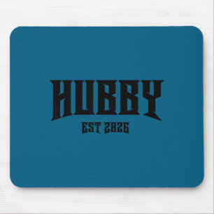 Junggesellenabschied Grunge Rock Ehemann est 2026 Mousepad