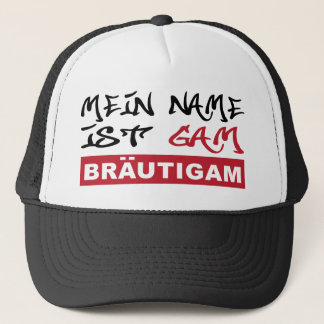 junggesellenabschied / hochzeit truckerkappe
