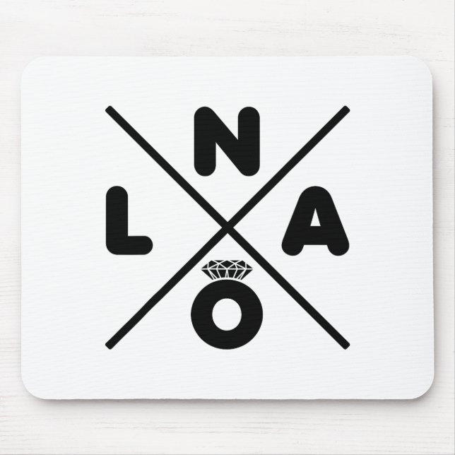 Junggesellenabschied in New Orleans Nola Hochzeit  Mousepad (Vorne)