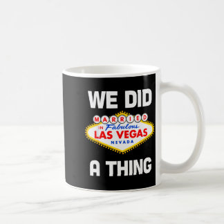 Junggesellenabschied in Vegas In Vegas geheiratet  Kaffeetasse