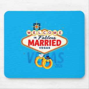 Junggesellenabschied in Vegas In Vegas geheiratet Mousepad