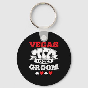 Junggesellenabschied in Vegas In Vegas geheiratet  Schlüsselanhänger