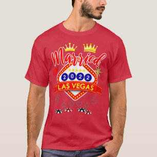 Junggesellenabschied in Vegas In Vegas geheiratet T-Shirt