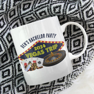 Junggesellenabschied Las Vegas Trip Casino individ Kaffeetasse