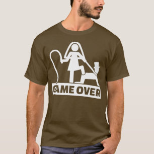 Junggesellenabschied lustig  Braut Bräutigam  T-Shirt