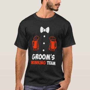 Junggesellenabschied Männer Team Bräutigam Hochzei T-Shirt