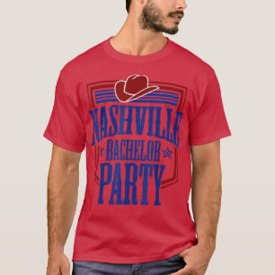 Junggesellenabschied Nashville Junggeselle Hochzei T-Shirt