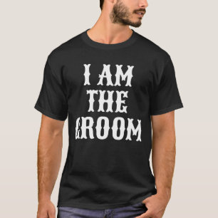 Junggesellenabschied Retro ich bin der Bräutigam T-Shirt