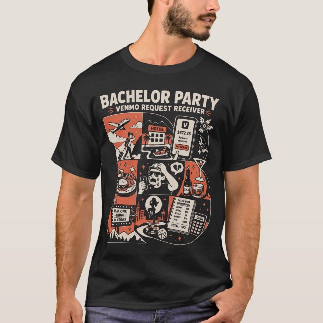 Junggesellenabschied T-Shirt (Vorderseite)