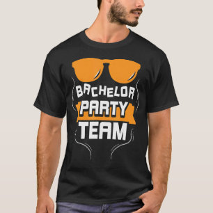 Junggesellenabschied Team Bräutigam Braut T-Shirt
