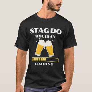 Junggesellenabschied Urlaub Ladung Party Club Bie T-Shirt