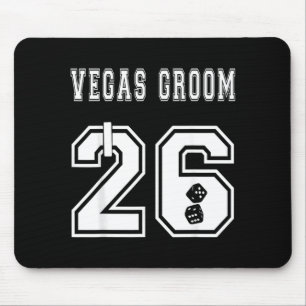 Junggesellenabschied Vegas Bräutigam 2026 passend  Mousepad