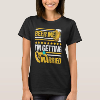 Junggesellenabschied Verlobung Engagement für Bräu T-Shirt