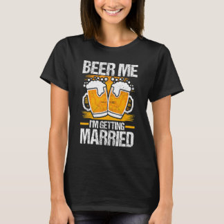 Junggesellenabschied Verlobung Engagement für Bräu T-Shirt