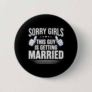 Junggesellenabschied Zubehör Party Hochzeit 1  Button