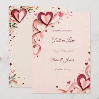 Junggesellinnen-Abschied feiern Sie die Liebe und  Save The Date