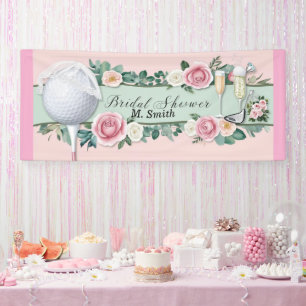Junggesellinnen-Abschied Golf mit Golfball für die Banner