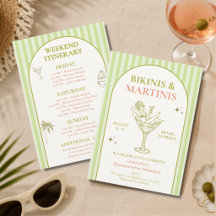 Junggesellinnen-Abschied mit Bikinis und Martinis