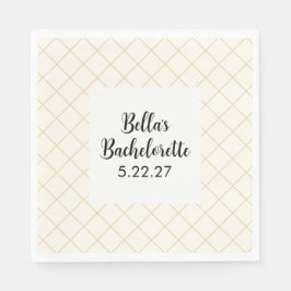 Junggesellinnen-Abschied-Napkins Serviette