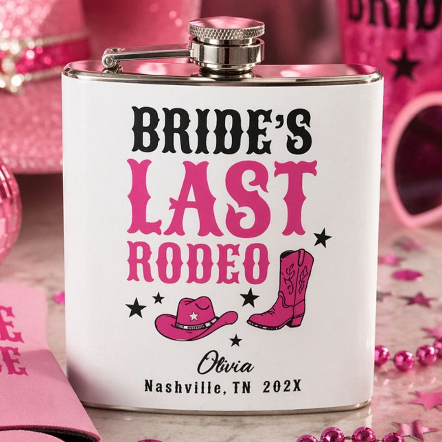 Junggesellinnen-Abschied Western Bachelorette Part Flachmann (Von Creator hochgeladen)