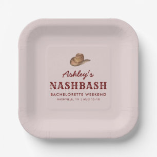 Junggesellinnen-Abschied Wochenende in Nashville Pappteller