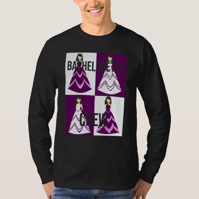 Junggesellinnen-Abschiedsparty Braut Abend Jungges T-Shirt (Vorderseite)