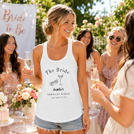 Junggesellinnen-Abschiedsparty Braut Strand Tank Top