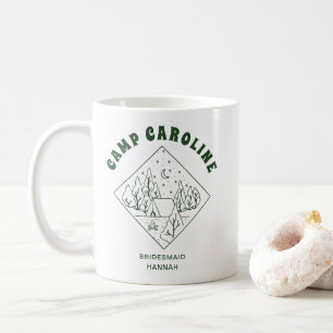 Junggesellinnen-Abschiedsparty Brautjungfer Custom Kaffeetasse