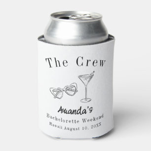 Junggesellinnen-Abschiedsparty-Crew Strand Dosenkühler