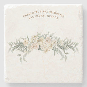 Junggesellinnen-Abschiedsparty-Geschenk Personalis Steinuntersetzer