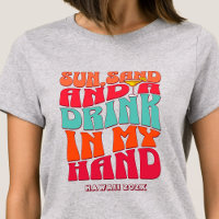 Junggesellinnen-Abschiedsparty Groovy Sonne Sand T