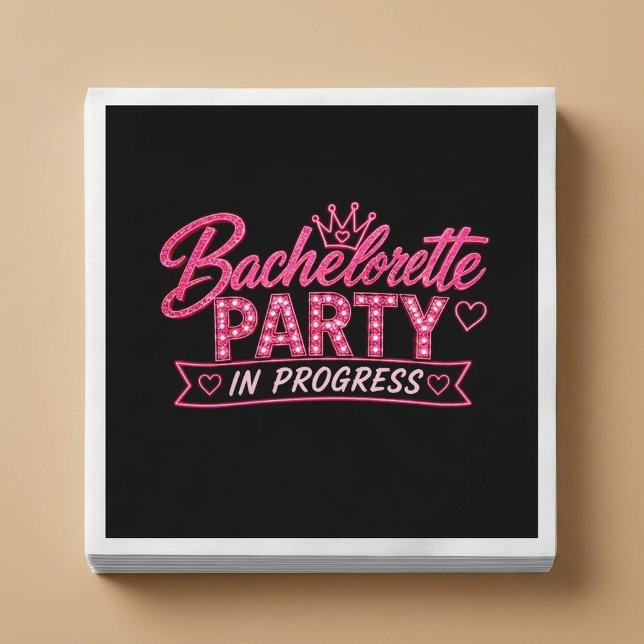 Junggesellinnen-Abschiedsparty im Gange Serviette (Von Creator hochgeladen)