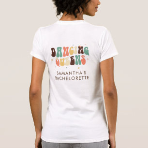 Junggesellinnen-Abschiedsparty Retro Tanzköniginne T-Shirt