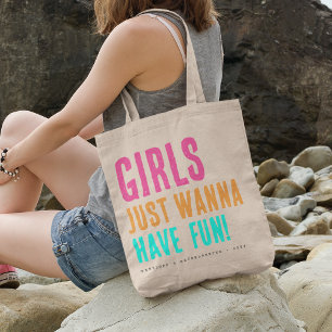 Junggesellinnen-Abschiedstasche 'Girls Just Wanna  Tragetasche